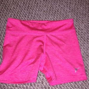 Hot pink sport shorts